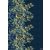 Komar Heritage Edition 1, HX4-025 Nocturne geometrikus alapon virágfolyam (girland) digitális nyomat