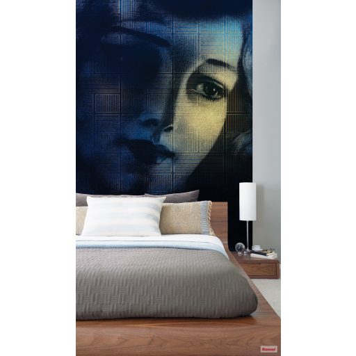 Komar Heritage Edition 1, HX4-026 Lumiere stilizált felnagyított női arckép digitális nyomat