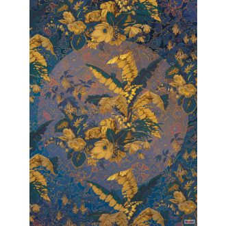   Komar Heritage Edition 1, HX4-028 Orient d'Or virágos organikus díszítőminta digitális nyomat