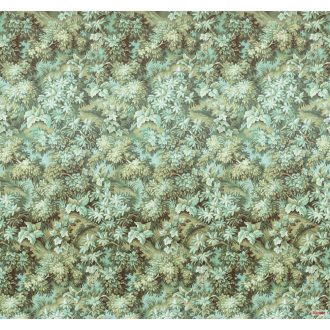   Komar Heritage Edition 1, HX6-003 Botanique Vert sűrű levélmintázat digitális nyomat