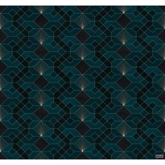   Komar Heritage Edition 1, HX6-011 Coquilles Mer stilizált kagyló geometrikus minta digitális nyomat