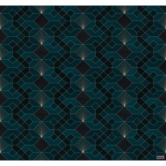   Komar Heritage Edition 1, HX6-011 Coquilles Mer stilizált kagyló geometrikus minta digitális nyomat