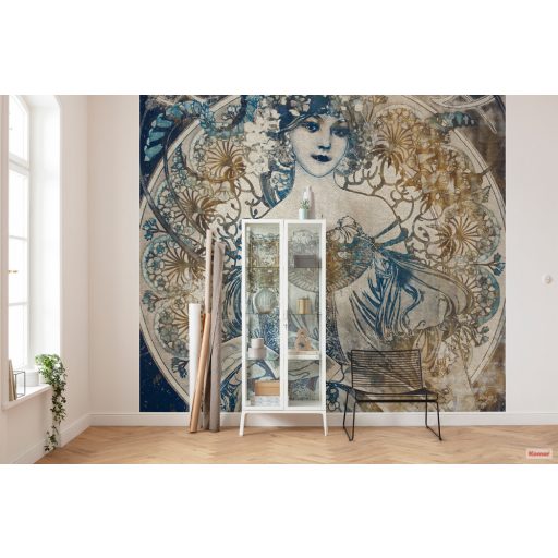 Komar Heritage Edition 1, HX6-041 Klasszikus Nőalak porcelán tányéron megjelenítve ddigitális nyomat