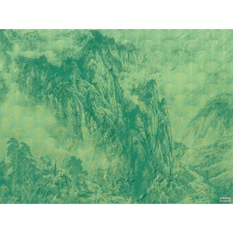 Komar Heritage Edition 1, HX8-013 Montagnes vad zöld hegyek digitális nyomat