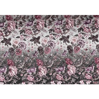   Komar Heritage Edition 1, HX8-059 Secret Titokzatos kert virágos digitális nyomat