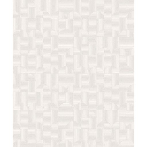 Változatos csíkos minta geometriai formákba rendezve és forgatva fehér és ezüstfehér tónus fémes részletek tapéta