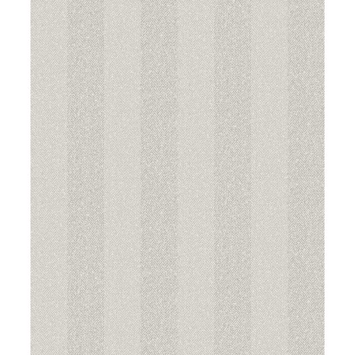 Csíkos durva szövetre emlékeztető apró cikk-cakk minta szürke és ezüstszürke tónus fémes részletek tapéta