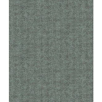   Töredezett halszálkás textilmotívum píneazöld sötétkék és bézsarany tónus fémes részletek tapéta