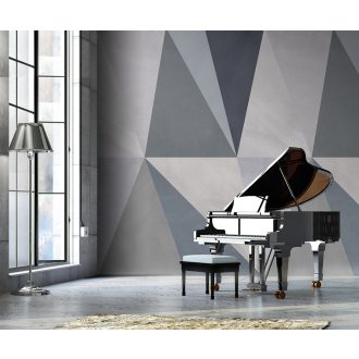   Behang Expresse Timeless INK7160 SOLNA BLUE Geometrikus design geometria "skandinávul" szürke kék szürkéskék szürkéslila falpanel