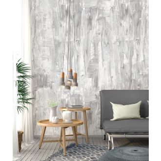   Behang Expresse Timeless INK7162 PAINTED Natur Rusztikus festett fal szürke árnyalatok fehér szürkéslila falpanel