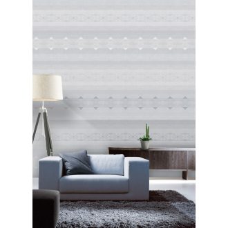   Behang Expresse Timeless INK7171 OSLO BLUE Geometrikus grafikus norvég mintás design kék és szürke árnyalatok fehér falpanel