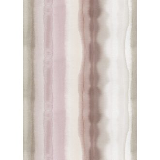   Behang Expresse Esbjerg INK7502 FONTAINEBLEAU Akvarell csíkos minta bézs lila barna szines falpanel