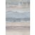 Behang Expresse Esbjerg INK7514 DOVER Akvarell vízszintes szaggatott csíkozású színátnenetes kék zöld bézs szürke barna falpanel