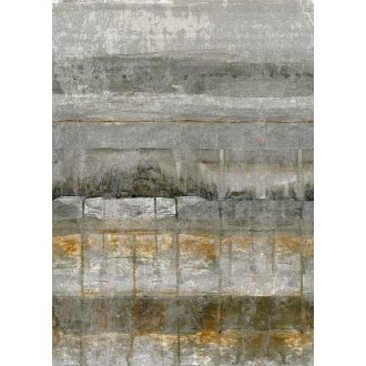   Behang Expresse Esbjerg INK7518 Vintage betonmintázat szürke zöldes szürke rozsdabarna antracit digitális panel