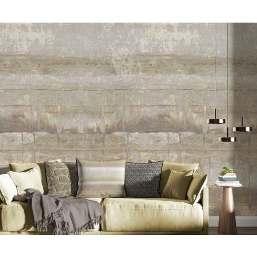 Behang Expresse Esbjerg INK7519 LOVER EAST SIDE Vintage betonmintázat bézs sárga szürke fehér fekete falpanel