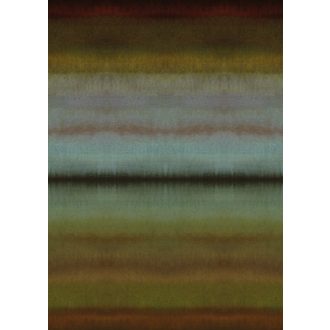   Behang Expresse Esbjerg INK7530 EL CERILLO Etno Vízszintes csíkos minta kék barna sárga zöld piros falpanel