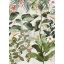 Behang Expresse Floral Utopia INK7556 MAGUFULI GREEN Natur trópusi növények virágok pezsgőszín zöld sötétzöld korall terra falpanel