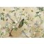 Behang Expresse Floral Utopia INK7559 SECRET GARDEN Natur virágok madarak bézs sárga szines falpanel