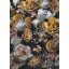 Behang Expresse Floral Utopia INK7572 LUSH HERITAGE DARK Virágos Buja virágörökség fekete sárga rózsaszín fehér falpanel