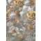 Behang Expresse Floral Utopia INK7573 LUSH HERITAGE LIGHT Virágos Buja virágörökség szürke sárga rózsaszín fehér falpanel