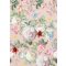 Behang Expresse Floral Utopia INK7584 SWEET ROSA PINK Natur rózsák tengere rózsaszín krém zöld világoskék sárga fehér falpanel