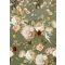 Behang Expresse Floral Utopia INK7585 SWEET ROSA MOSS Natur rózsák tengere mohazöld krém sárga zöld barna fehér falpanel