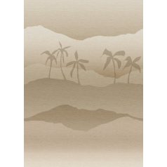   A sivatag legszebb arca! Oázis pálmákkal dűnékkel és az Atlasz vonulataival bézs barna és homokszín tónus falpanel