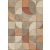 A geometria határtalan lehetőségei - Ívelt formák fantasztikus textúrák bézs barna szürkésbarna narancs terrakotta és aranybarna falpanel