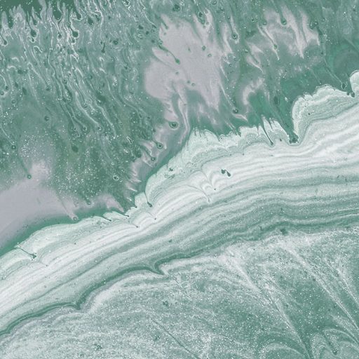 A folyamatos mennyiségi változás egy megragadott pillanata zöld szürke és fehér tónusok falpanel/digitális nyomat