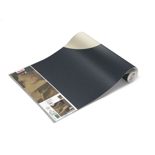 Egyedülálló éjszakai hangulat - Hegycsúcs holdfényben fekete bézs barna szürkészöld és holdfényfehér tónusok falpanel/digitális nyomat