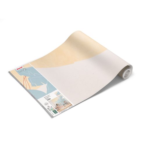 Miami fényei és színei banánlevelek motívummal bézs kék sárga rózsaszín és vörös tónusok falpanel/digitális nyomat