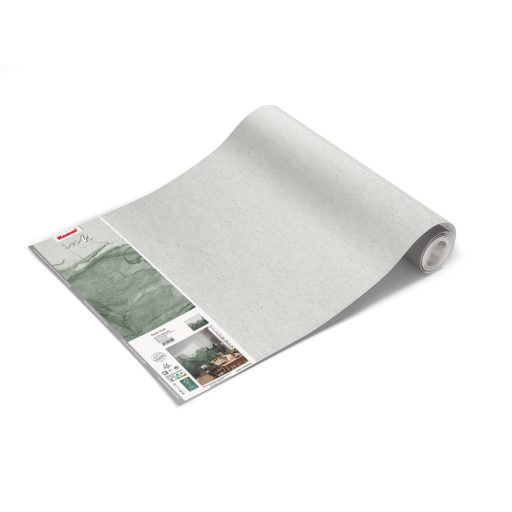 Álomszerű hömpölygő (illat)köd titokzatos kilátással törtfehér és zöld tónusok falpanel/digitális nyomat