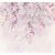Az egyik legszebb jelenség a természetben - Cseresznyevirágzás rózsaszín pink fehér és fekete tónusok falpanel/digitális nyomat