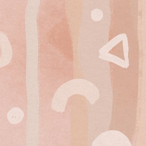 Az életöröm kifejezése ebben a design-ban csodás színekkel rózsaszín bézs barna és krém tónusok falpanel/digitális nyomat