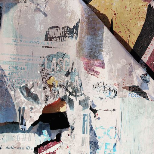 Műalkotás otthonába ezzel a látványos kollázzsal fehér fekete vörös és sokszínű tónus falpanel/digitális nyomat