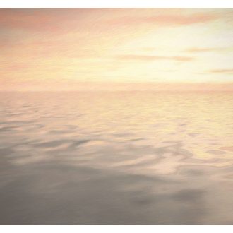   Távolba révedő tekintet akad meg a romantikus tengerparti naplementén sárga vörös és szürke tónusok falpanel/digitális nyomat