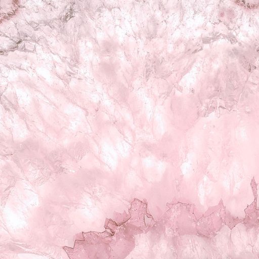 Kristályos varázslat - Egyedülálló felnagyított rózsakvarc rózsaszín mályva barna és fekete tónusok falpanel/digitális nyomat