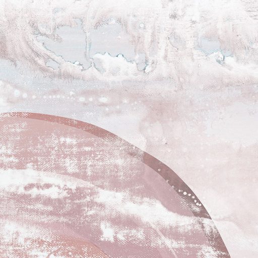 Kőhatású művészi szivárványkapu ábrázolás bézs rózsaszín fehér mályva lila és barna tónusok falpanel/digitális nyomat