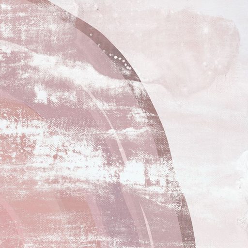 Kőhatású művészi szivárványkapu ábrázolás bézs rózsaszín fehér mályva lila és barna tónusok falpanel/digitális nyomat