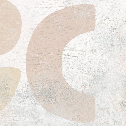 Absztrakt geometrikus formák különleges olajfestésű alapon krém szürke zöldeskék barna és bézs tónusok falpanel/digitális nyomat