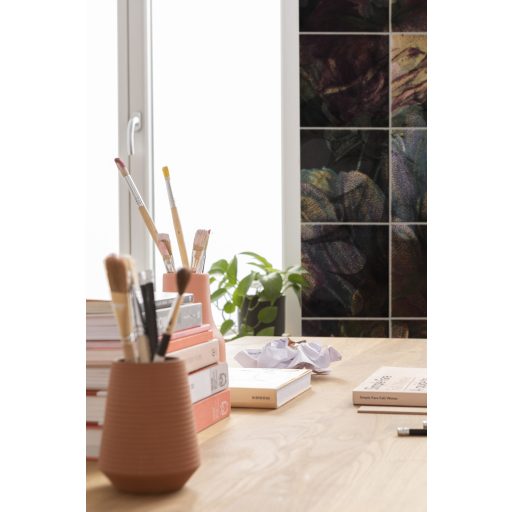 Keleties grafikus design finom színekben fehér szürke zöld kék arany és barna tónusok falpanel/digitális nyomat