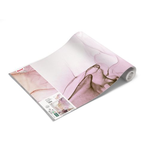 Most mond meg Te, hogy mit látsz! Áramló folyékonyság grafikus design fehér mályva lila sárgásbarna és fekete falpanel/digitális nyomat