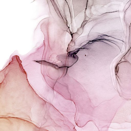 Most mond meg Te, hogy mit látsz! Áramló folyékonyság grafikus design fehér mályva lila sárgásbarna és fekete falpanel/digitális nyomat