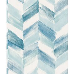   Grandeco Inspiration Wall IW2103  akvarell ecsetvonásokkal kialakított "nyíl" minta fehér kék türkiz tapéta