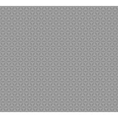   Ugepa Hexagone L42419  grafikus geometrikus szürke ezüst  tapéta