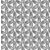 Ugepa Hexagone L52219 grafikus 3D díszítőminta virágszirmokfehér szürke ezüst tapéta