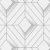 Ugepa Galactik L61400 Geometrikus 3D rombuszok fehér szürke ezüst fémes hatás tapéta