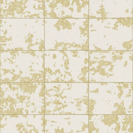 Ugepa Hexagone L62600 natur csempelapok krém krémfehér arany tapéta