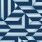 Ugepa Galactik L85801 Geometrikus design 3D világos és sötétkék ezüst fényes mintafelület tapéta