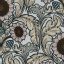 Az Arts & Crafts mozgalom szelleme - napraforgók akantuszlevelek ölelésében krémfehér púderrózsaszín fahéjbarna és porcelánkék tapéta